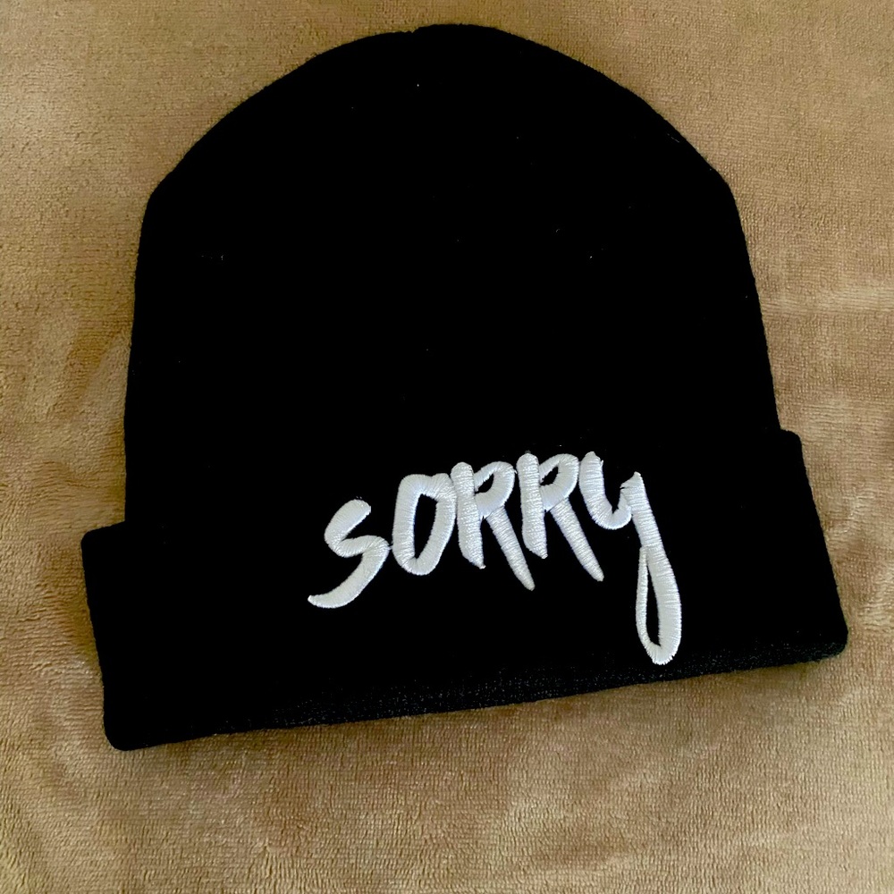 Justin Beiber beanie. Never worn